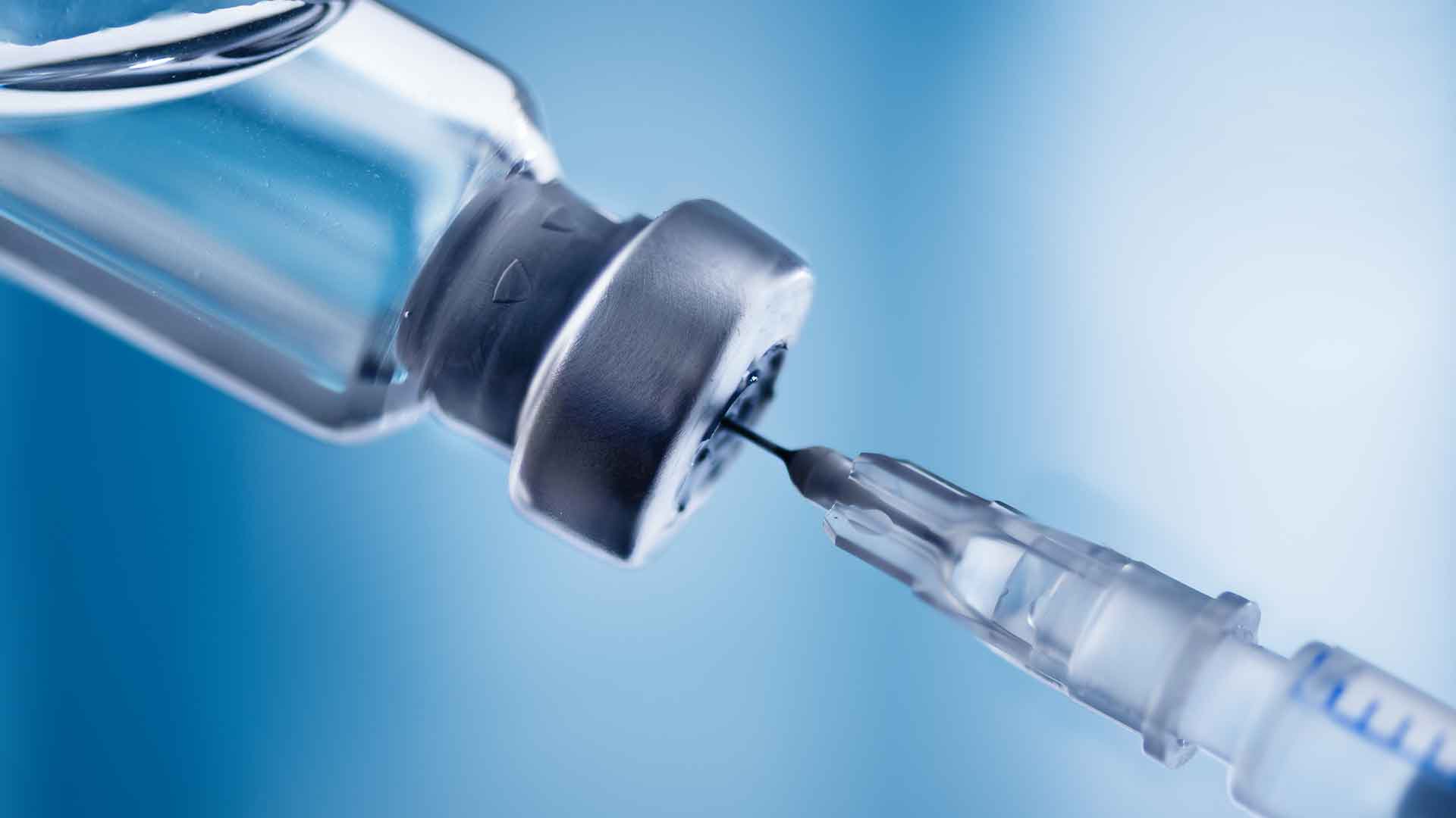 a needle in a syringe